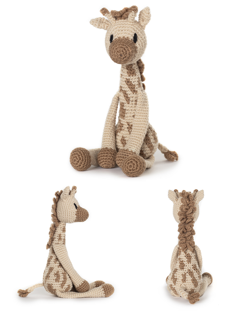 toft caitlin the giraffe amigurumi crochet